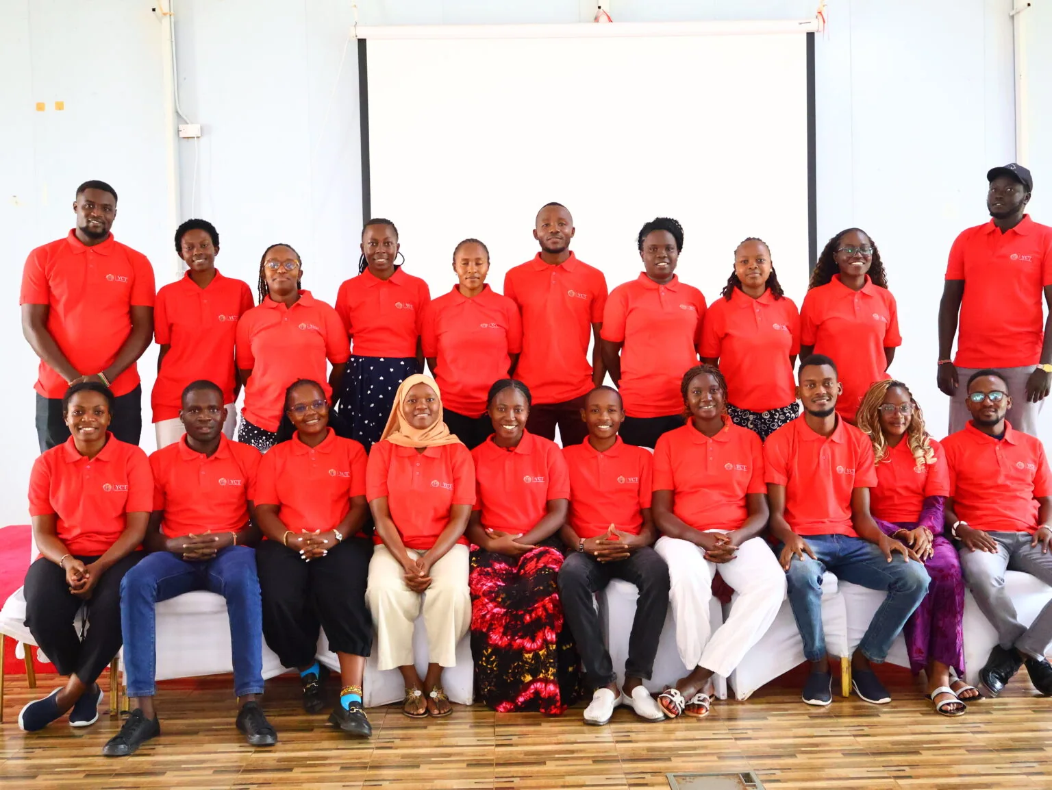 Young people participating in a YCT gathering